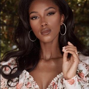 Nat + Liv Floral Structured bodysuit